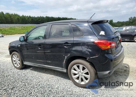 2015 Mitsubishi Outlander Sport Es из США, поврежденный, VIN 4A4AR3AW5FE037516